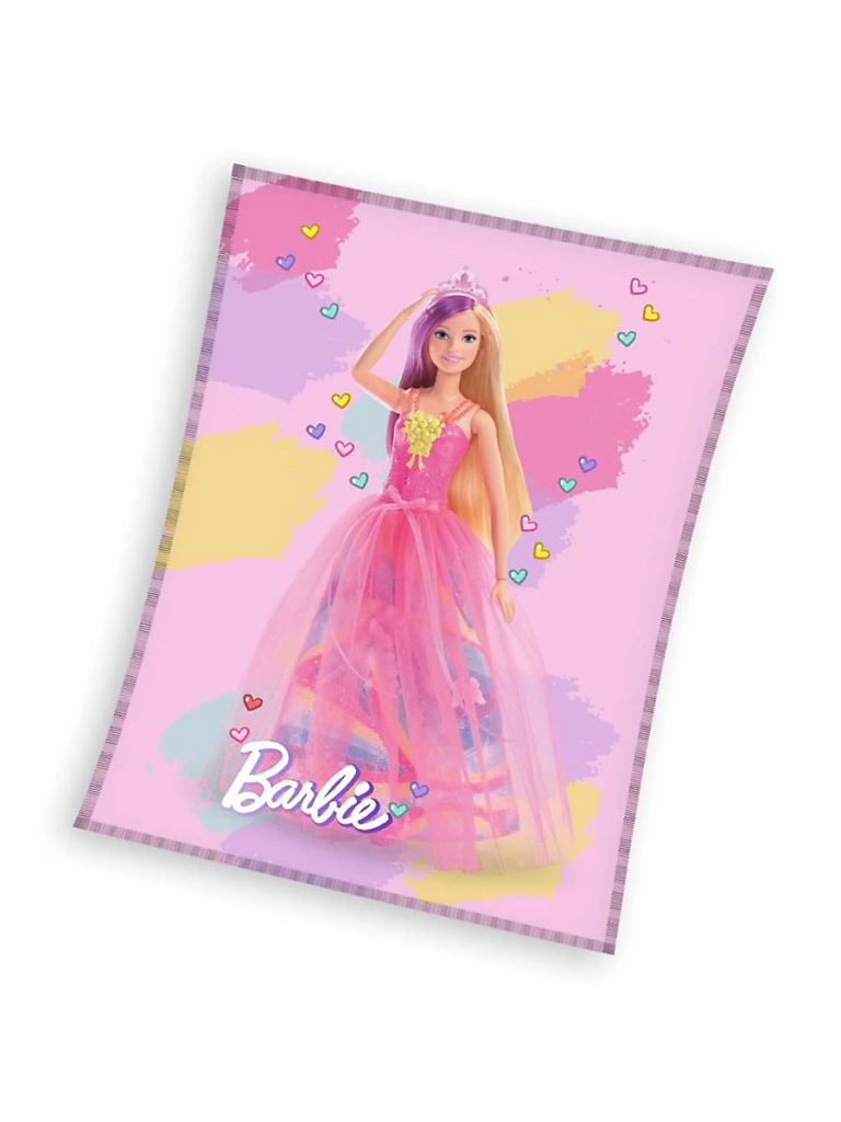 Barbie Mjuk Filt 130 x 170 cm